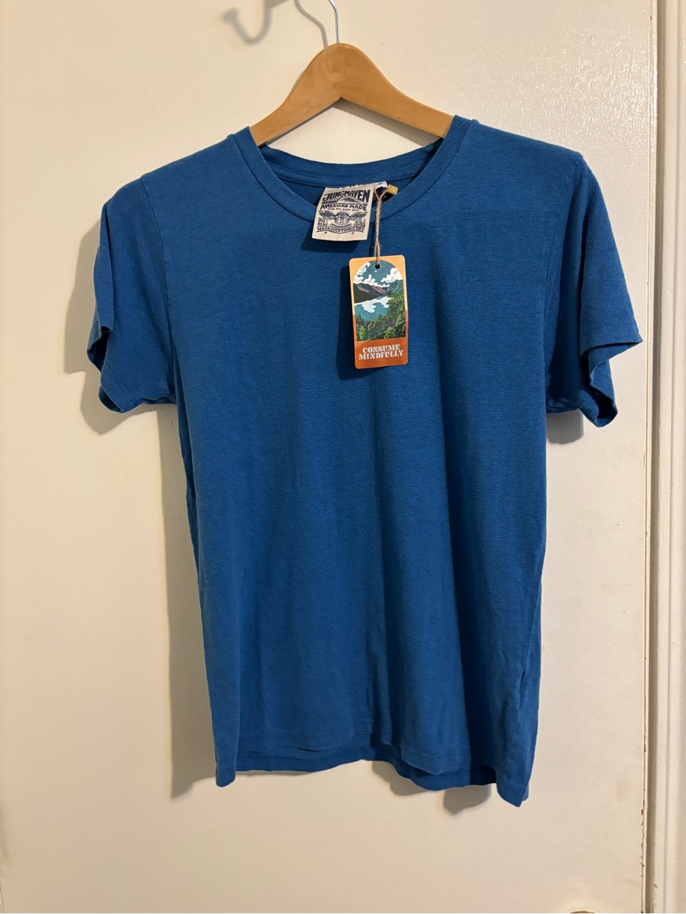 NWT Jungmaven Lorel Tee | Galaxy Blue | Size Small